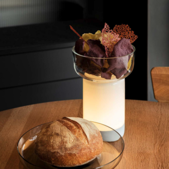 Bont&agrave; lamp + bowl Portable tafellamp Artemide