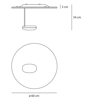 Droplet mini plafondlamp Artemide