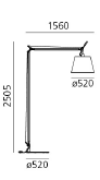 Tolomeo Maxi vloerlamp Artemide