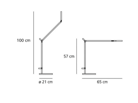 Demetra professional table  tafellamp Artemide