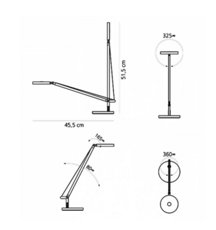 Demetra micro table tafellamp Artemide