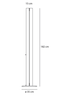 Megaron led floor vloerlamp Artemide