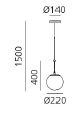 NH 22 Suspension hanglamp Artemide