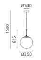 NH 35 Suspension hanglamp Artemide