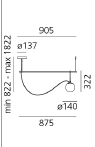 NH S2 14 Suspension hanglamp Artemide
