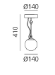 NH 14 Ceiling plafondlamp Artemide