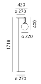 NH 22 Floor vloerlamp Artemide
