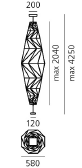 Minomushi Suspension hanglamp Artemide