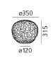Meteorite 35 Table tafelamp Artemide