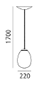 Stellar Nebula 22 hanglamp Artemide