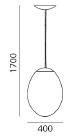 Stellar Nebula 40 hanglamp Artemide