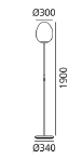 Stellar Nebula Floor vloerlamp Artemide