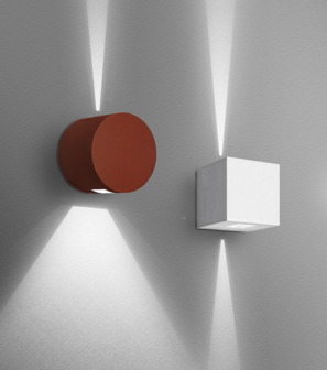 Effetto Round led outdoor wandlamp Artemide