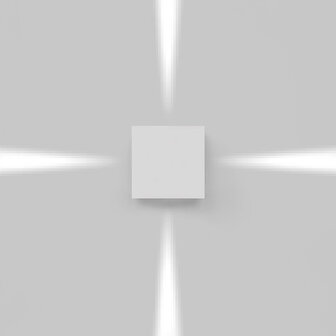 Effetto 14 Square led outdoor wandlamp Artemide