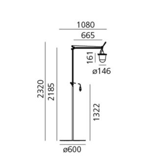 Tolomeo Lampione outdoor vloerlamp Artemide