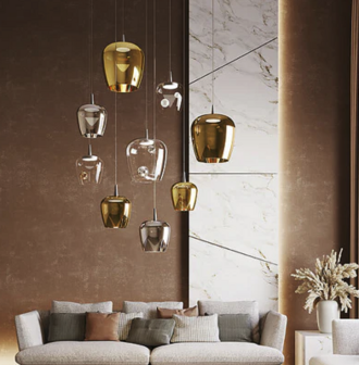 Bilia &Oslash; 18&nbsp;cm 230V Pendant White hanglamp Zafferano 