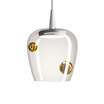 Bilia &Oslash; 18&nbsp;cm 230V Pendant White hanglamp Zafferano 
