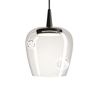 Bilia &Oslash; 27&nbsp;cm 230V Pendant Black hanglamp Zafferano 