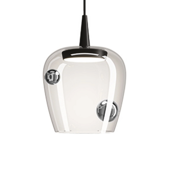 Bilia &Oslash; 27&nbsp;cm 230V Pendant Black hanglamp Zafferano 