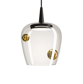 Bilia &Oslash; 27&nbsp;cm 230V Pendant Black hanglamp Zafferano 