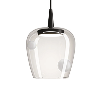 Bilia &Oslash; 27&nbsp;cm 230V Pendant Black hanglamp Zafferano 