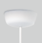 Bilia nude &Oslash; 18&nbsp;cm 230V Pendant White hanglamp Zafferano 