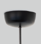 Bilia nude &Oslash; 27&nbsp;cm 230V Pendant Black hanglamp Zafferano 