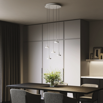 Baby 230V Pendant Black hanglamp Zafferano 
