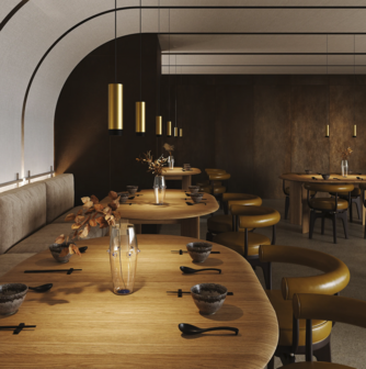 Tubotto Aluminium Pendant hanglamp Zafferano 