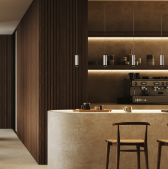 Tubotto Aluminium Pendant hanglamp Zafferano 