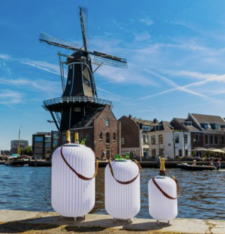 The.lampion M Bluetooth Speaker Lamp &amp; Wijnkoeler Nikki Amsterdam - Outlet