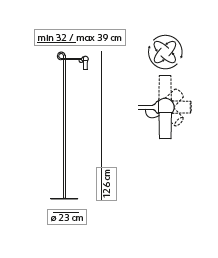 Bird vloerlamp KDLN