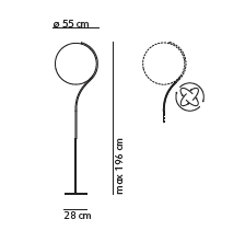 Poise Floor vloerlamp KDLN