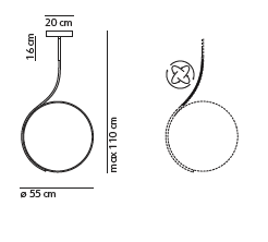Poise Ceiling plafondlamp KDLN