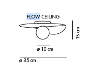 Flow plafondlamp KDLN