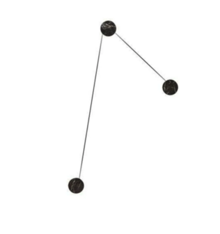 Azou 3 wandlamp KDLN