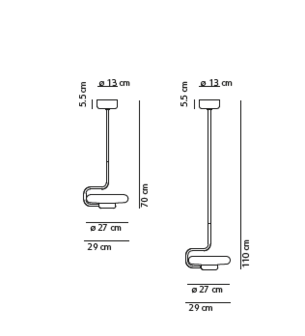 Tratto Suspension hanglamp KDLN