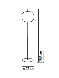 Kushi XL Floor vloerlamp KDLN