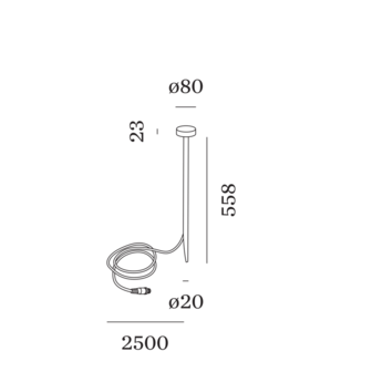Pola 2.0 outdoor vloerlamp Wever &amp; Ducre 