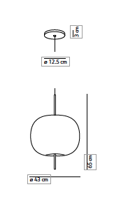 Kushi XL suspension hanglamp KDLN