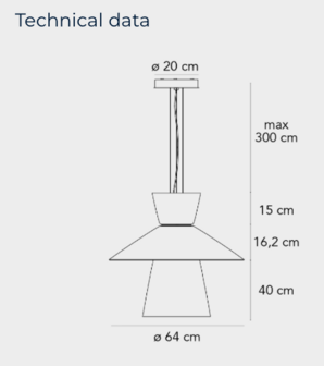 Thalea 4 red hanglamp FontanaArte