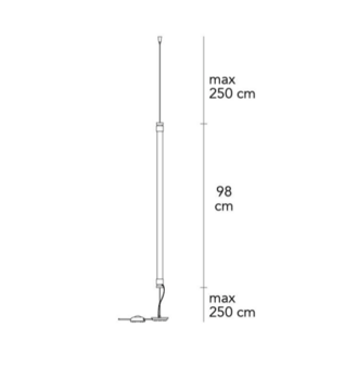 Oort 98 cm vloerlamp FontanaArte