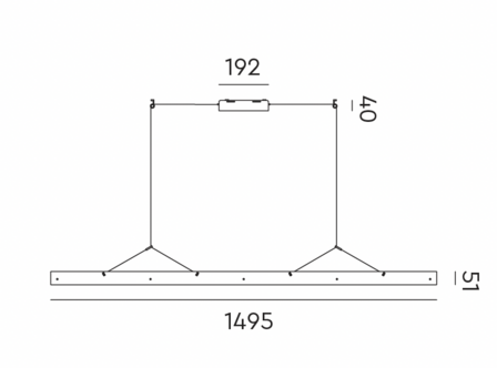 Bridge 150 hanglamp Tonone 