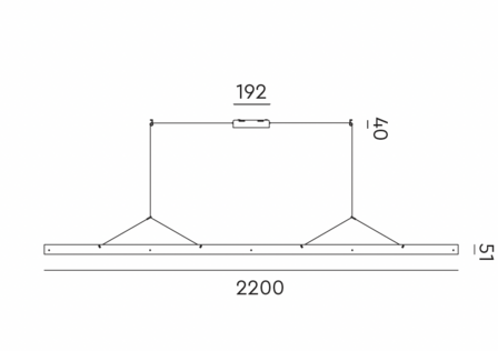 Bridge 220 hanglamp Tonone 