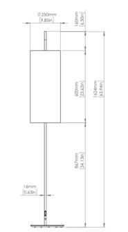 Lagoon large outdoor vloerlamp Contardi