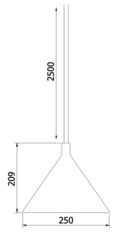 Lumo gu10 hanglamp Zero