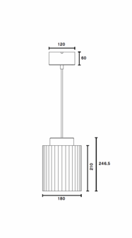 Donna 18 hanglamp Pholc