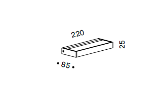 Sml 220 led wandlamp Serien Lighting  