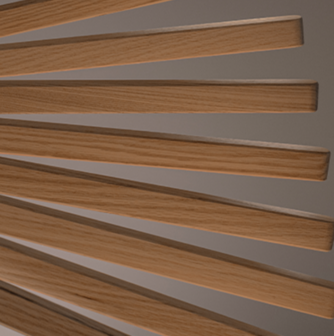 Rhythm Horizontal 2155 wood hanglamp Vibia 