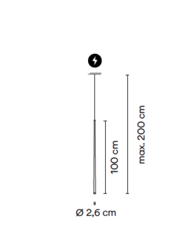 Slim 0920 led hanglamp Vibia 